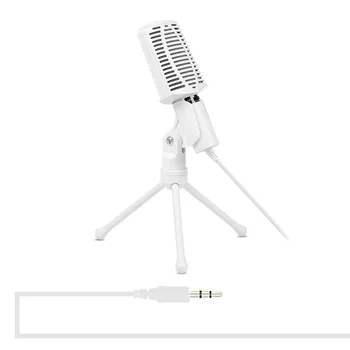 

Professional Condenser Sound Recording Microphone with Tripod Stand for PC Live Broadcast KTV GDeals