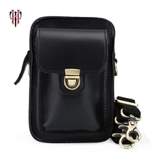 TIANHOO мини поясные сумки масло воск коровья кожа мужская сумка corssbody сотовый телефон/книга/кошельки ретро сумки
