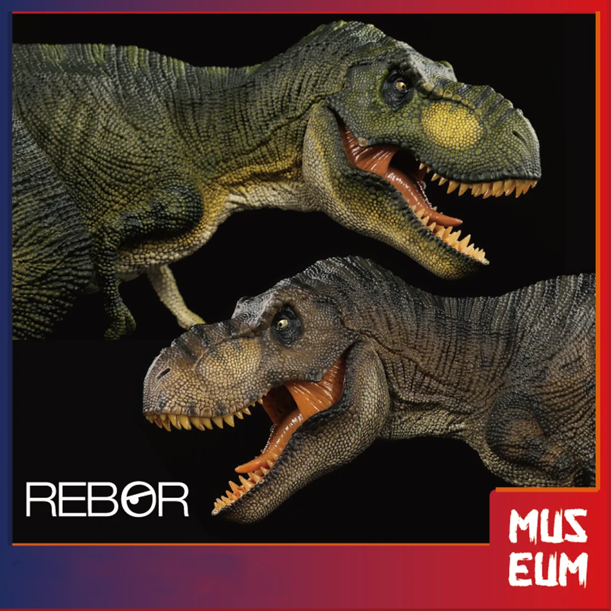 

REBOR 1/35 Paleontology Tyrannosaurus Rex T-Rex Killer Queen Dinosaur Model Animal Decor Toy