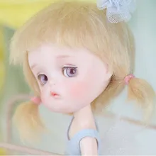 1/8 bjd boneca bjd/sd bonito adorável mong boneca com olhos livres para o presente da menina do bebê
