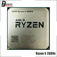 AMD Ryzen 5 2600X R5 2600 × 3.6 Ghz の 6 コア Twelve スレッド 95 ワットの CPU プロセッサ YD260XBCM6IAF ソケット AM4