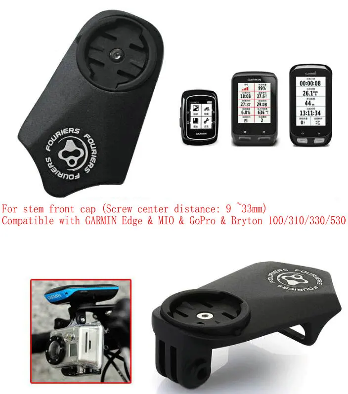 Велосипедный компьютер fourier руль GPS Garmin Edge 500 510 810 поддержка gopro hero hero2 hero3