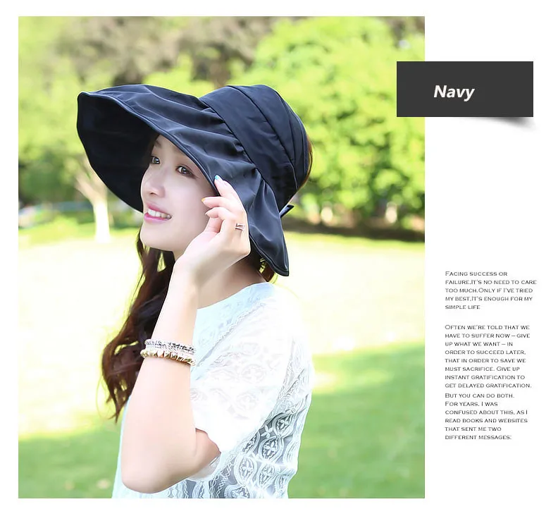 sun visor hat sun hats for women with big heads chapeu feminino beach hat summer uv protection hats (24)