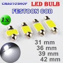 Flytop 31 мм 36 мм 39 мм 42 мм гирлянда из початков Автомобильная Лампа 12 чипов C5W 12 В Белый светодиодный купольный светильник