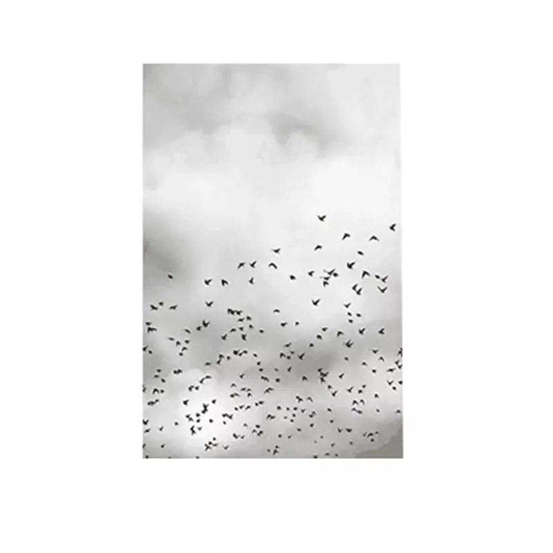 Dandelion Canvas Painting Sky Birds Nordic Posters Picture For Living Room Wall Art Pictures Prints Home Decor Scenery Unframed