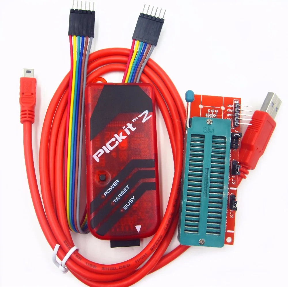 Программатор HAILANGNIAO PICKIT2 + PIC ICD2 PICKit 2 PICKIT 3 адаптер программирования универсальный