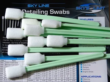 

50 pcs Sponge tip Swab sticks for cleaning heads for Epson Printhead clean