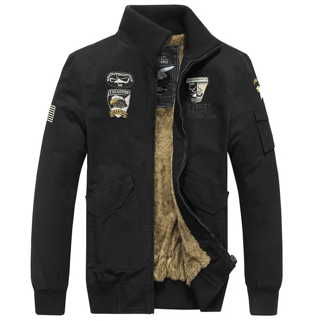 Hot Sale 2018 winter jacket men Military Winter Men's Thick Jacke Wool