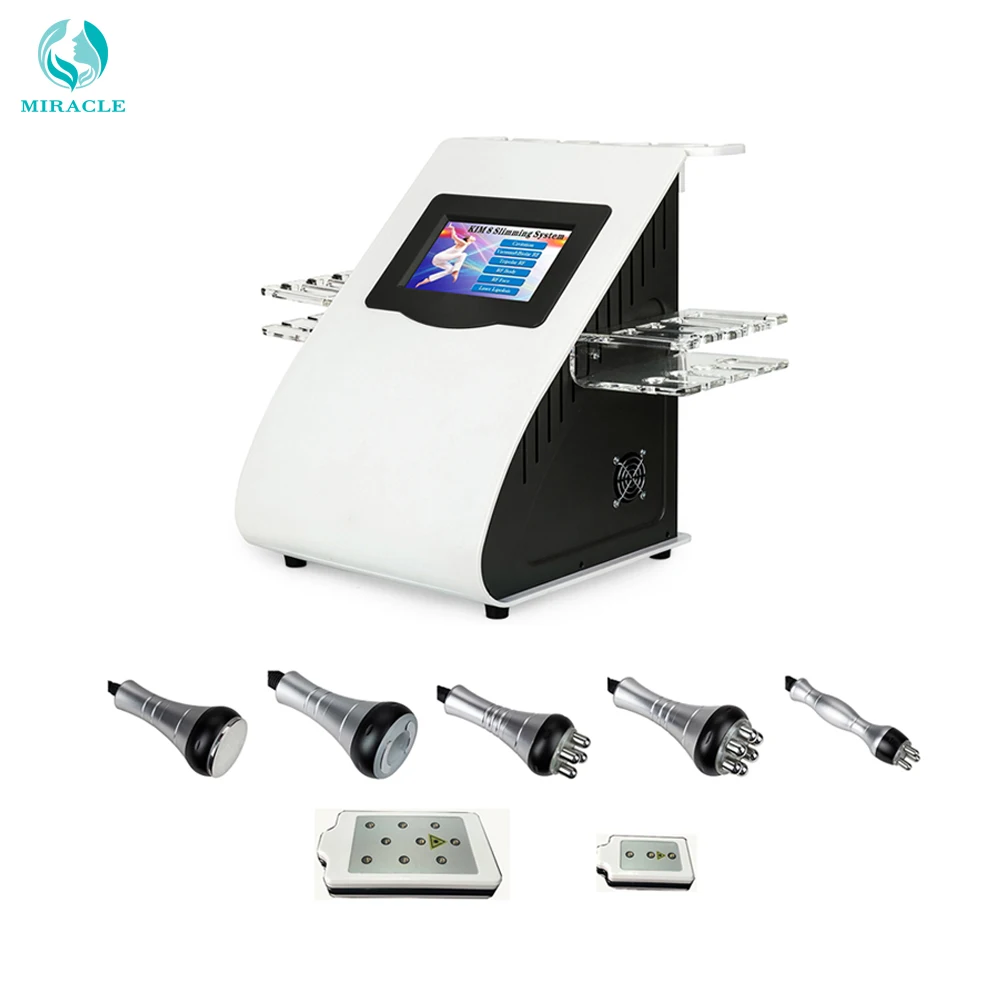 40 k 8 pad fat laser ультразвуковая липосакция кавитационная машина вакуумная rf оборудование для похудения