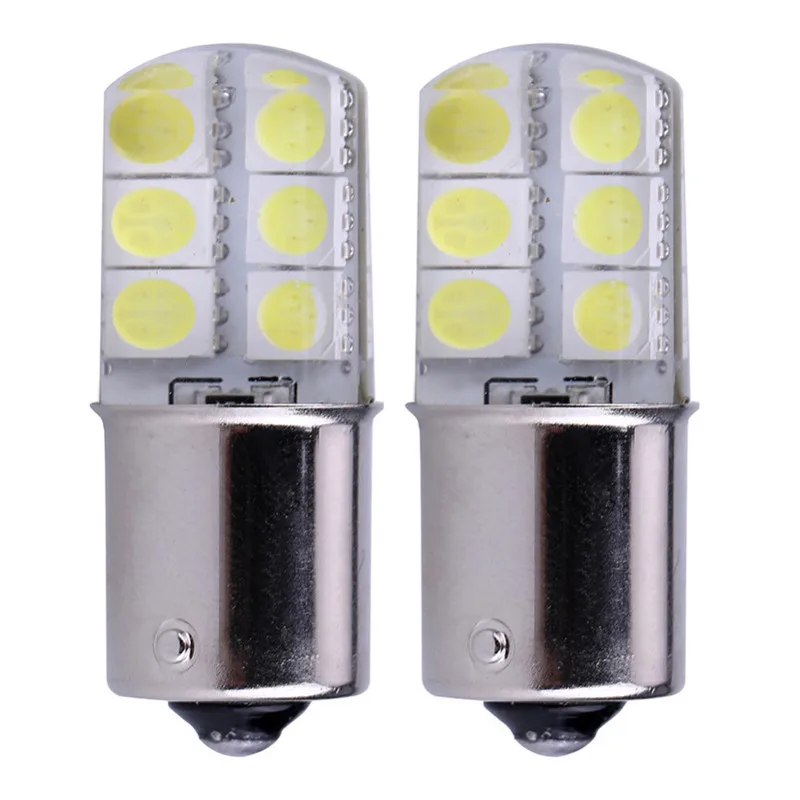 

1 Piece Car 1156 COB Led Light 1156 BA15S P21W 5050 Smd 6 Led Auto Brake Turn Signal Bulb Crystal Lamps Led 12V Parking Styling