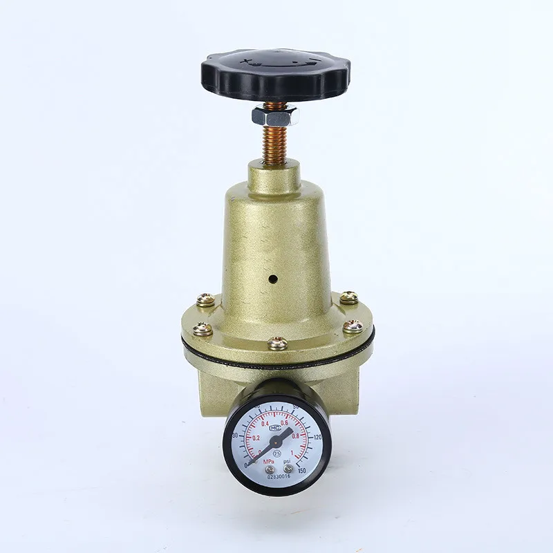 G3/4 дюйма воздуха редукционный клапан compressed воздушный фильтр блок источника воздуха давление регулятор с датчиком