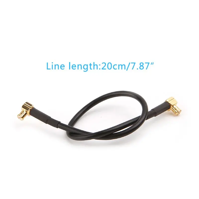 MCX Male To MCX Male Right Angle RG174 Pigtail Cable RF Coaxial Assembly Cables