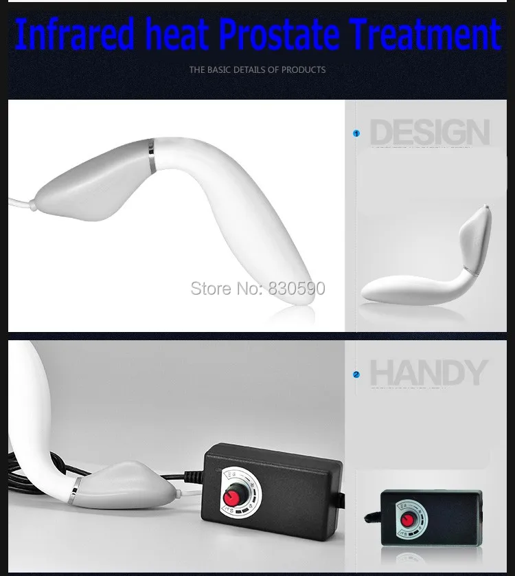 Infrared heat Prostate Treatment