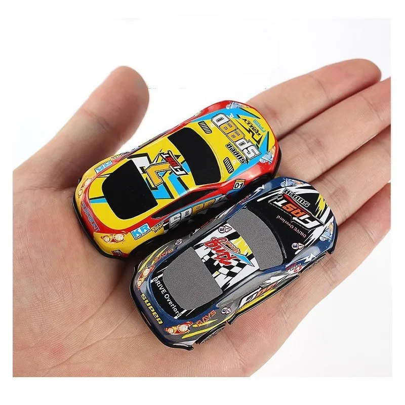 6Pcs Set Toy Racing Car Alloy Iron Shell Taxi Model Inertia Sliding Rail Car Mini Small Gift Toys for Children Boys
