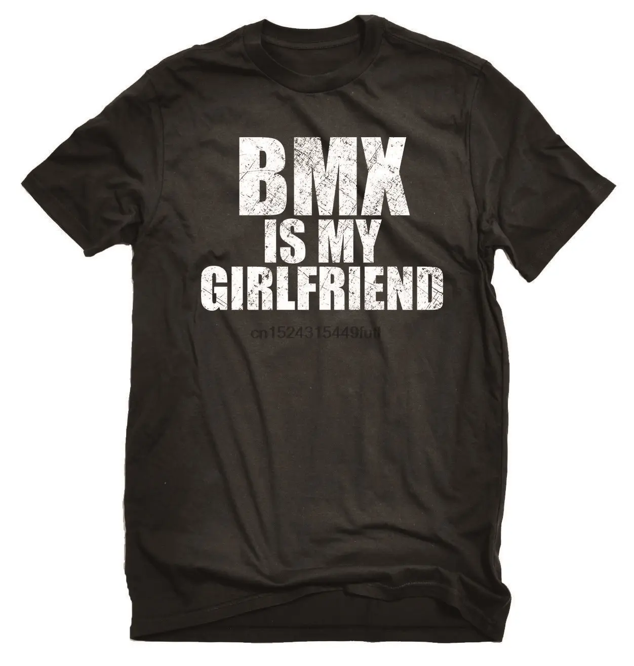 

Bmx is my girlfriend shirt s-xxl Free shipping bmx redline mongoose haro cult se