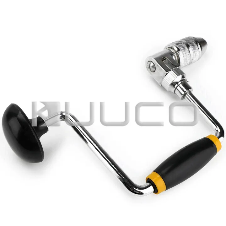 

Woodworking Tool/Hand drill/Rotary Tool/Reversible Ratchet Brace Drill/Drill Hole Tool with 4 Jaw Chuck for wood/acrylic/PVC etc