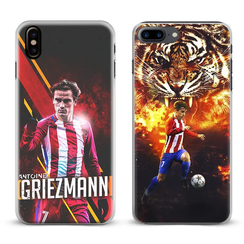 

Antoine Griezmann ag7 Coque For Apple iPhone X 8Plus 8 7Plus 7 6sPlus 6s 6Plus 6 5 5S SE 4s 4 Phone Case Shell Cover
