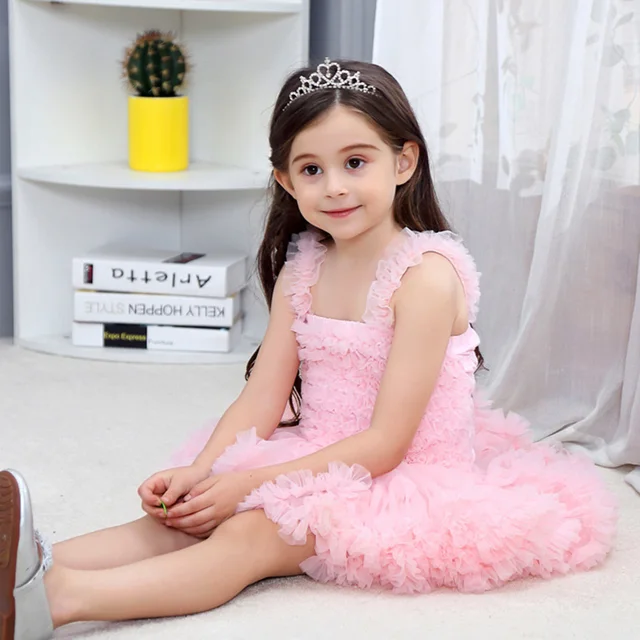 Girls Dress Baby Extra Fluffy Party Dress Cute Evening Ball Gown Clothing For Baby Girls Wedding