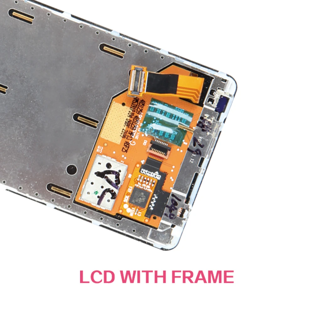Srjtek для NOKIA Lumia 800 LCD сенсорный экран дисплей дигитайзер сборка с рамкой запасные