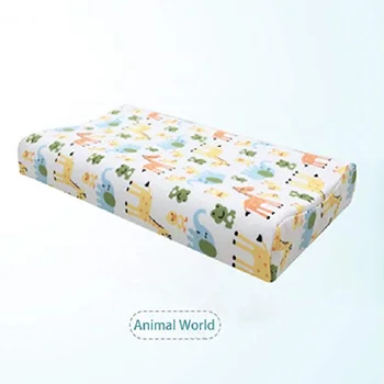 

AOOK Small Memory Foam Pillow for Sleeping, Contour Bed Pillow for Back and Side Sleepers Ideal for Kids and Adults