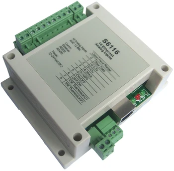 

12 bit 16 analog input network module, Ethernet data acquisition module