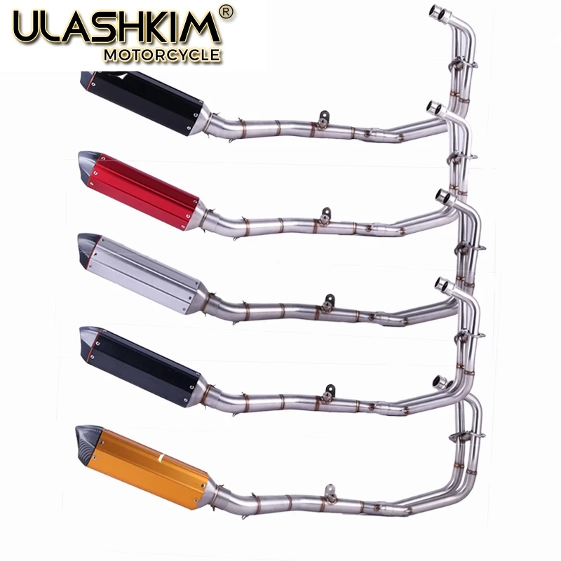 

Motorcycle Exhaust Full system Slip-On FOR Yamaha YZF R25 R3 MT03 MT-03 2015-2018