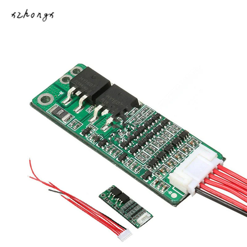 

XNWY 5S 10A-15A Li-ion Lithium Battery BMS 18650 Charger Protection Board 18V 21V Cell Protection Circuit