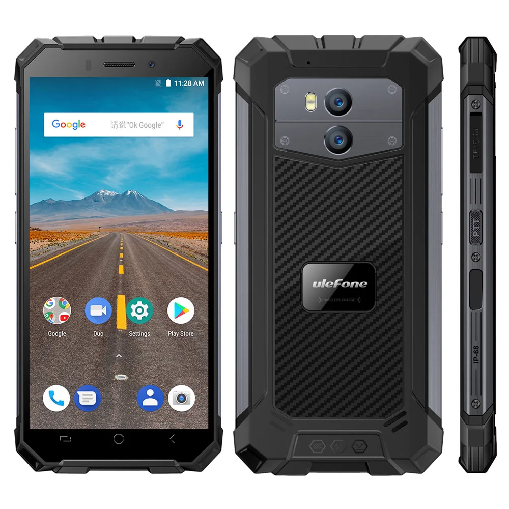 Ulefone Armor X 4G мобильный телефон IP68 Водонепроницаемый Android 8 1 5 дюймов HD MT6739