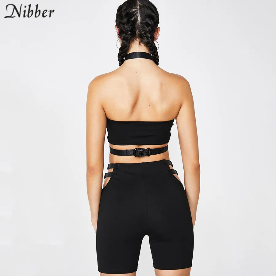 Nibber 2019 модные панковские повседневные укороченные топы Женский камзол уличная