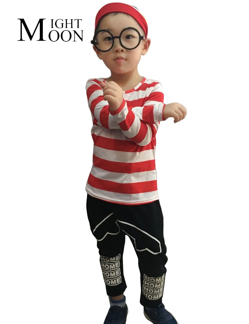 Moonight Kinderen Jongens Halloween Waar S Wally Cosplay Shirt
