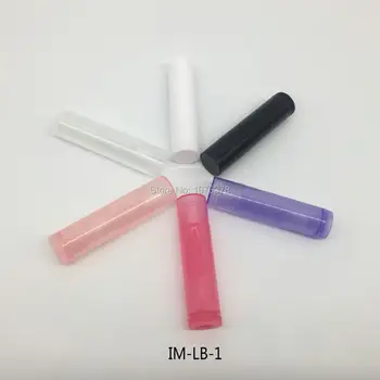 

10pcs for free Ship Hotsale Empty Plastic Lip Balm Container Bottle Lip Balm Tube