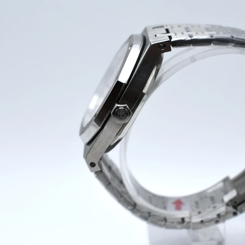 Часы мужские механические полностью стальные серебристые 40 мм|clock brand|clock fashionclock