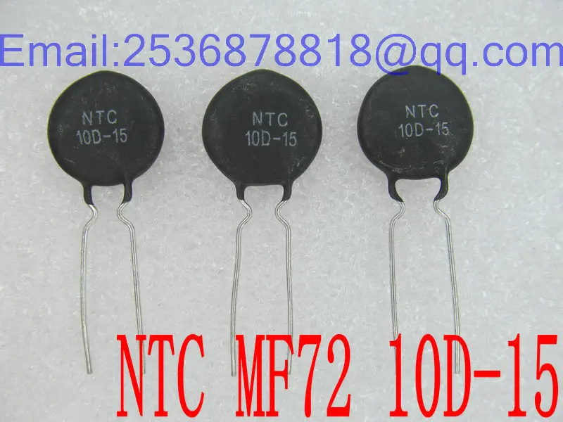 

20pcs/Lot NTC thermistor negative temperature thermistor 10 ohm piece diameter 15MM MF72-10D15