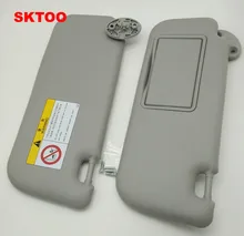 SKTOO для Toyota Corolla 2014-2017 с Гримерное зеркало козырек от солнца автомобиля козырек от солнца 74320-02B21 74310-02K91