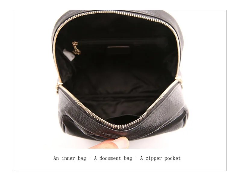 Famous Brands Ladies Crossbody Bags Women Backpacks Shoulder Bag Tote Natural Top Layer Cow Leather Teenagers Girls Travel Bags  (_12