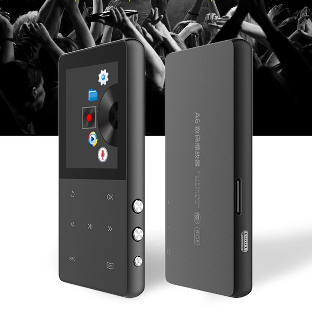New upgrade mp4 player touch button 8GB with voice recorder FM radio