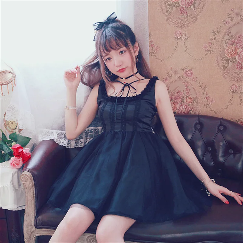 

KEQI Bobon21 Princess sweet lolita frenulum ballet grenadine one-piece dress D1478