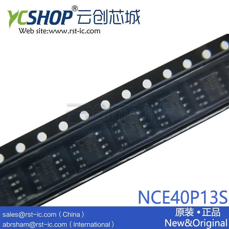 

NCE40P13S 40P13S SOP-8 -40V -13A P-Channel Enhancement Mode Power MOSFET