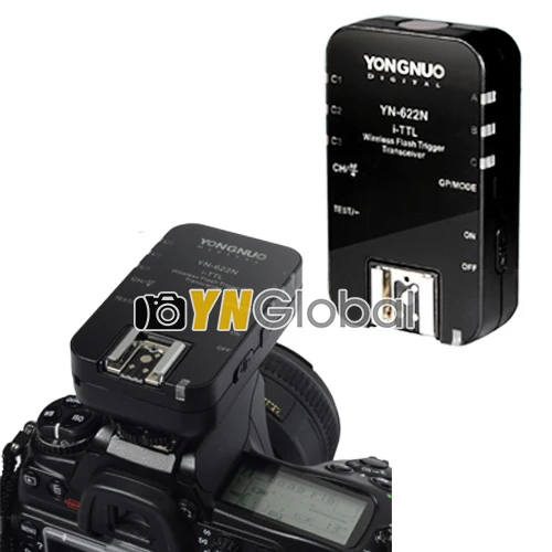 1  Yongnuo YN-622N  i-TTL   . . 622N    Nikon D70S D90 D200 D5000 D5100 D7000 D7100