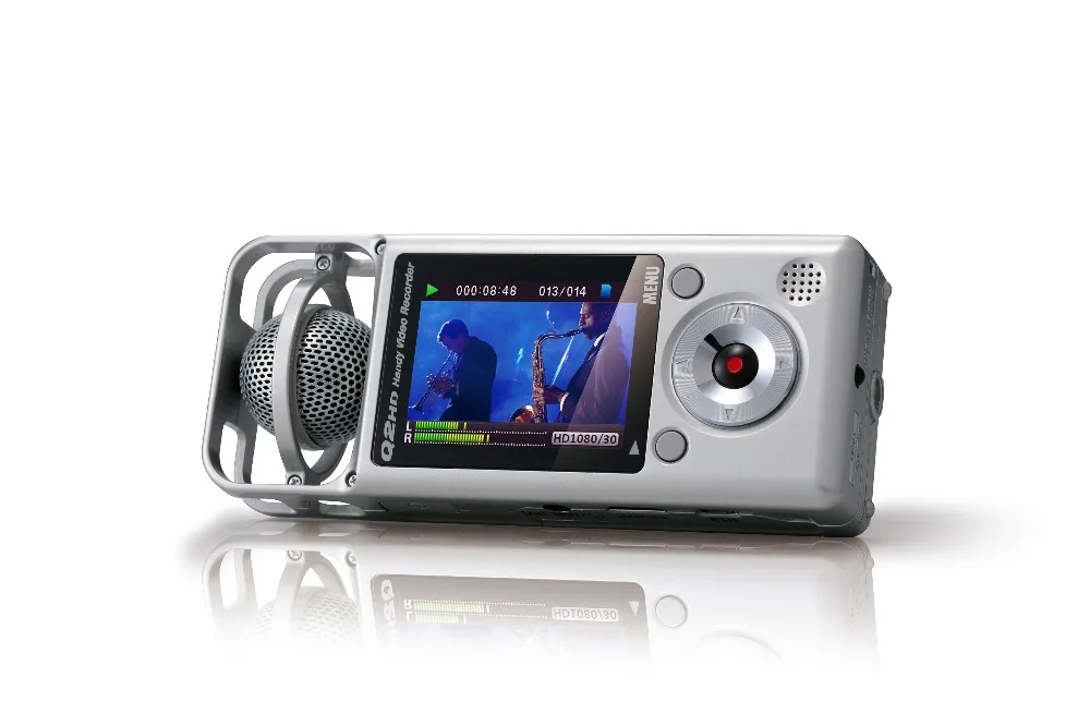 ZOOM Q2HD 1080P HD видео камера рекордер цифровой голосовой музыки встречи mp3 SLR микро