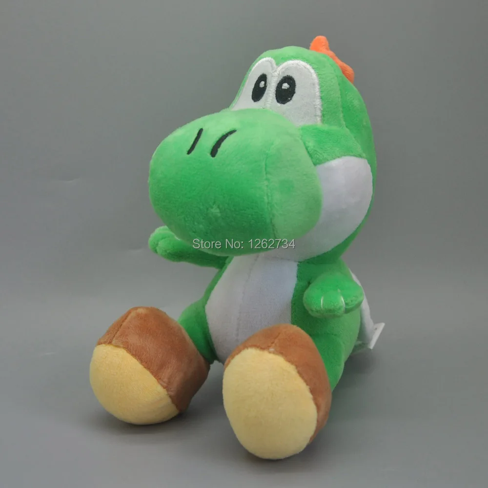 EMS 100/лот Новинка 6," Yoshi Super Mario Bros плюшевые куклы мягкие вечерние подарки для детей плюшевая игрушка