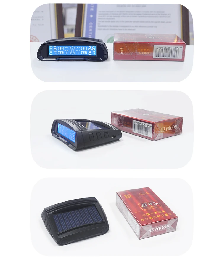 CAREUD U802 TPMS Solar Tire Pressure Monitoring 20