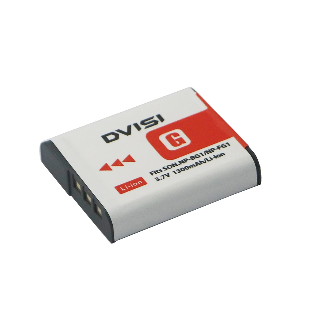 3 7 V 1300mah батарея для цифровой камеры Sony NP BG1 FG1 DSC H3 W70 W30|digital battery|battery for sony3.7 v |