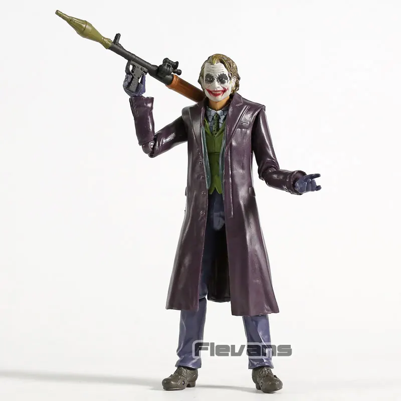 Бэтмен Темный рыцарь Джокер с базукой ПВХ фигурка Коллекционная модель игрушки