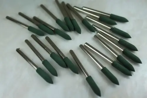 10x коническая резиновая полировальная головка абразивные шлифовальные заусенцы