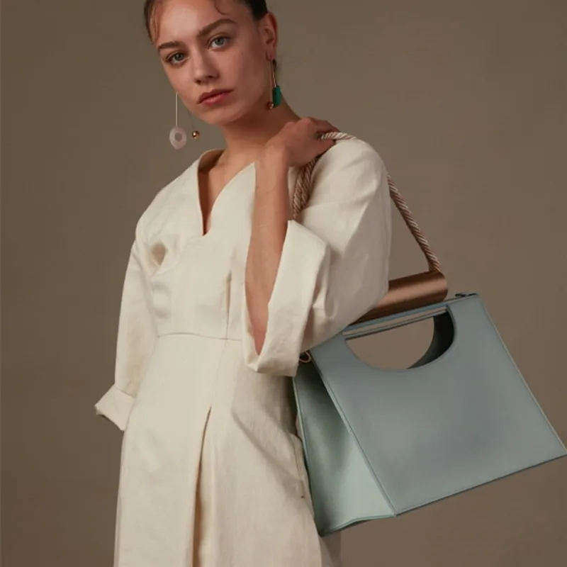 Новые простые сумки, повседневные сумки-тоут, женская сумка на плечо, роскошная брендовая сумка через плечо, высококачественные кожаные сумки bolsa feminina