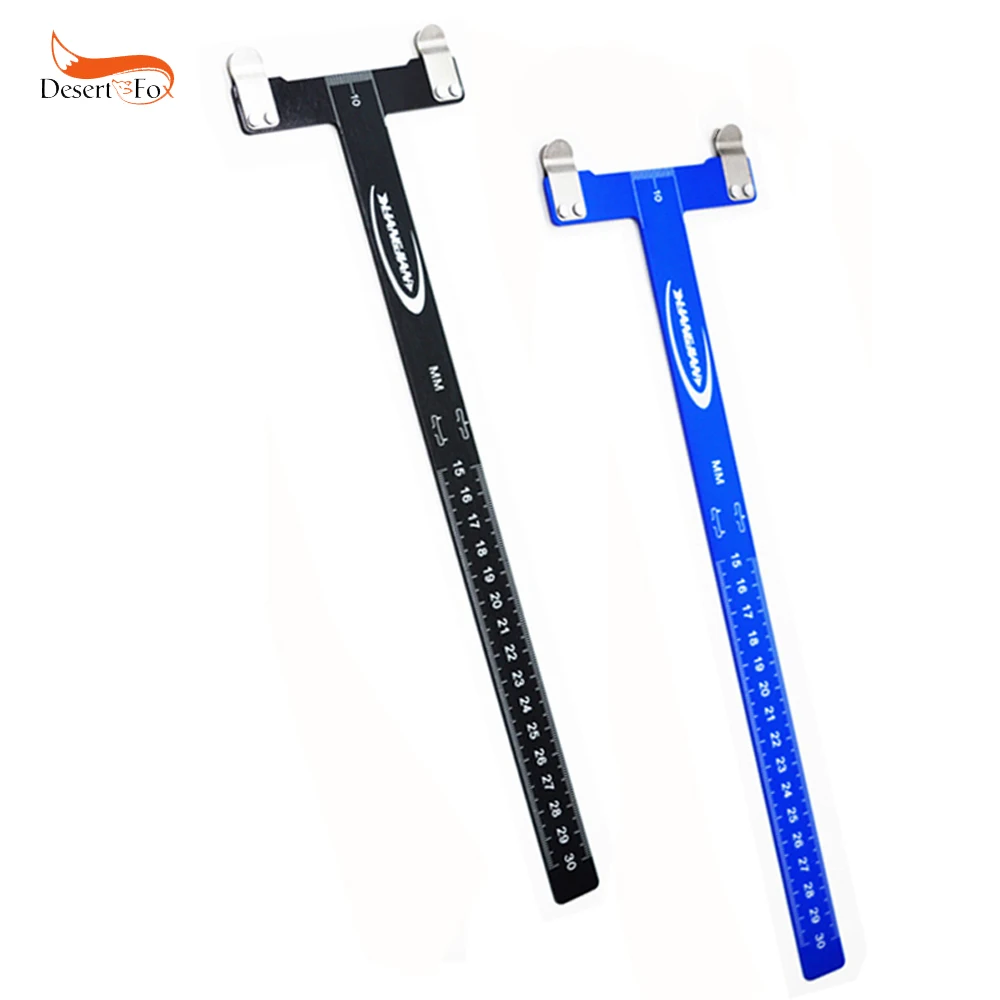 

Black/Blue T Ruler Measurement for Archery Outdoor Sport Bow Arrow Accessories
