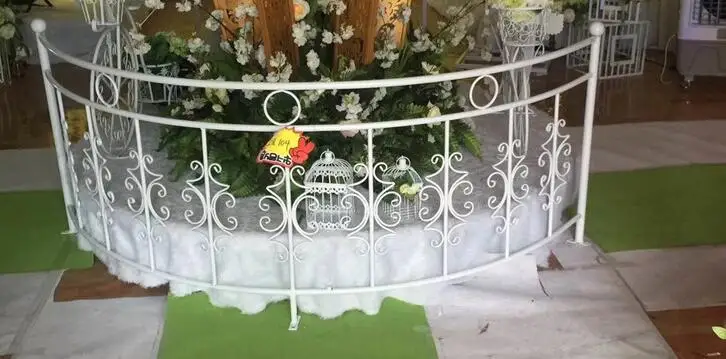 Езда ветер и волны Утюги криволинейная волнистая посуда мебель свадебная церемония вход Арка окно фотографии цветок стойки - Цвет: 80x120cm