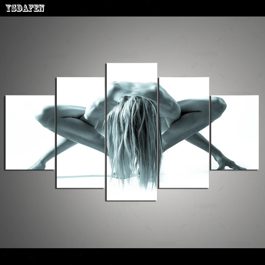 HD print olieverf Film modulaire foto Scenery poster kind room decor woondecoratie 5 stks canvas