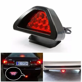 

Universal F1 Style 12 LED Red Rear Tail Third Brake Stop Safety Lamp Light Car Car-Styling